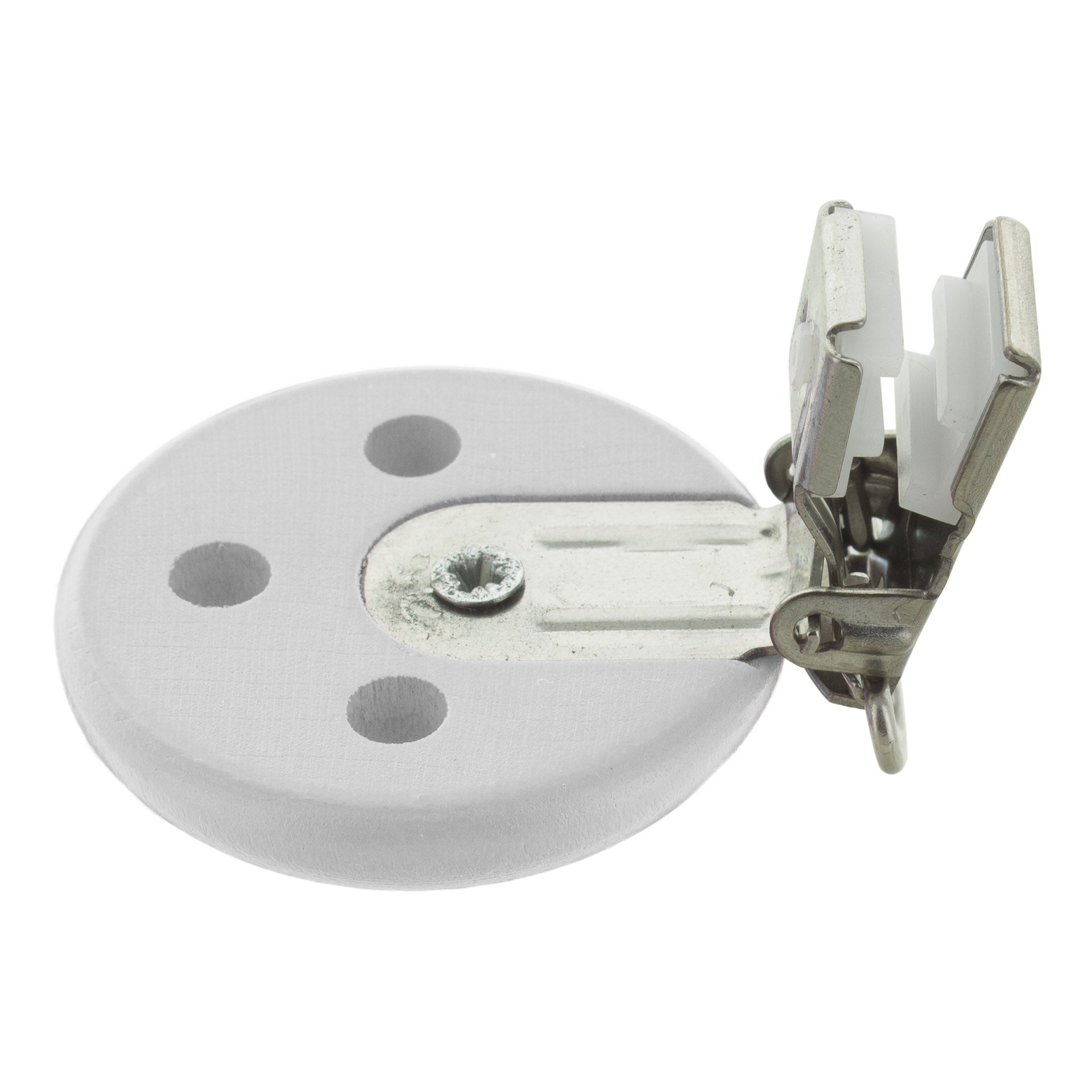 Attache-tétine clip en bois