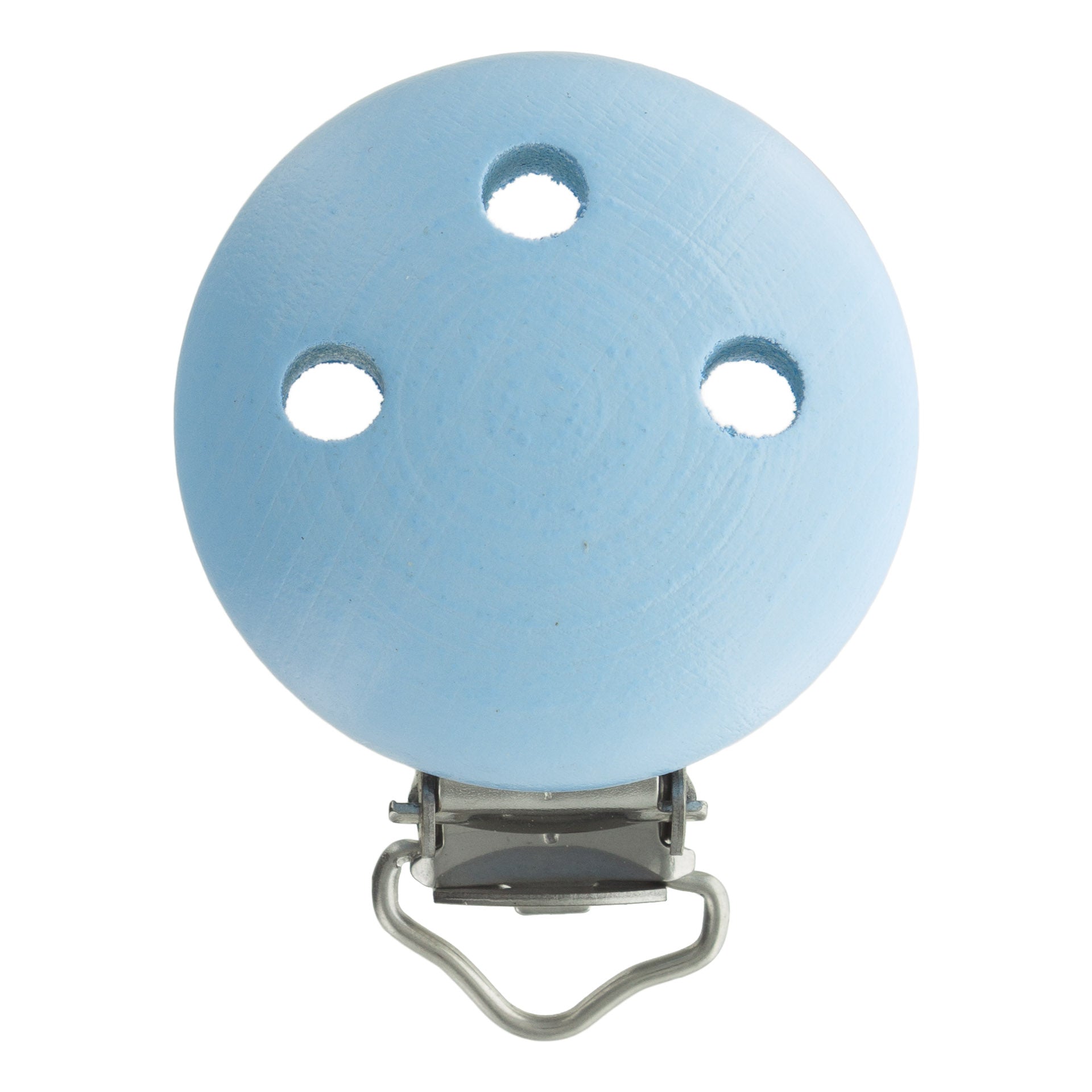 Attache-tétine clip en bois