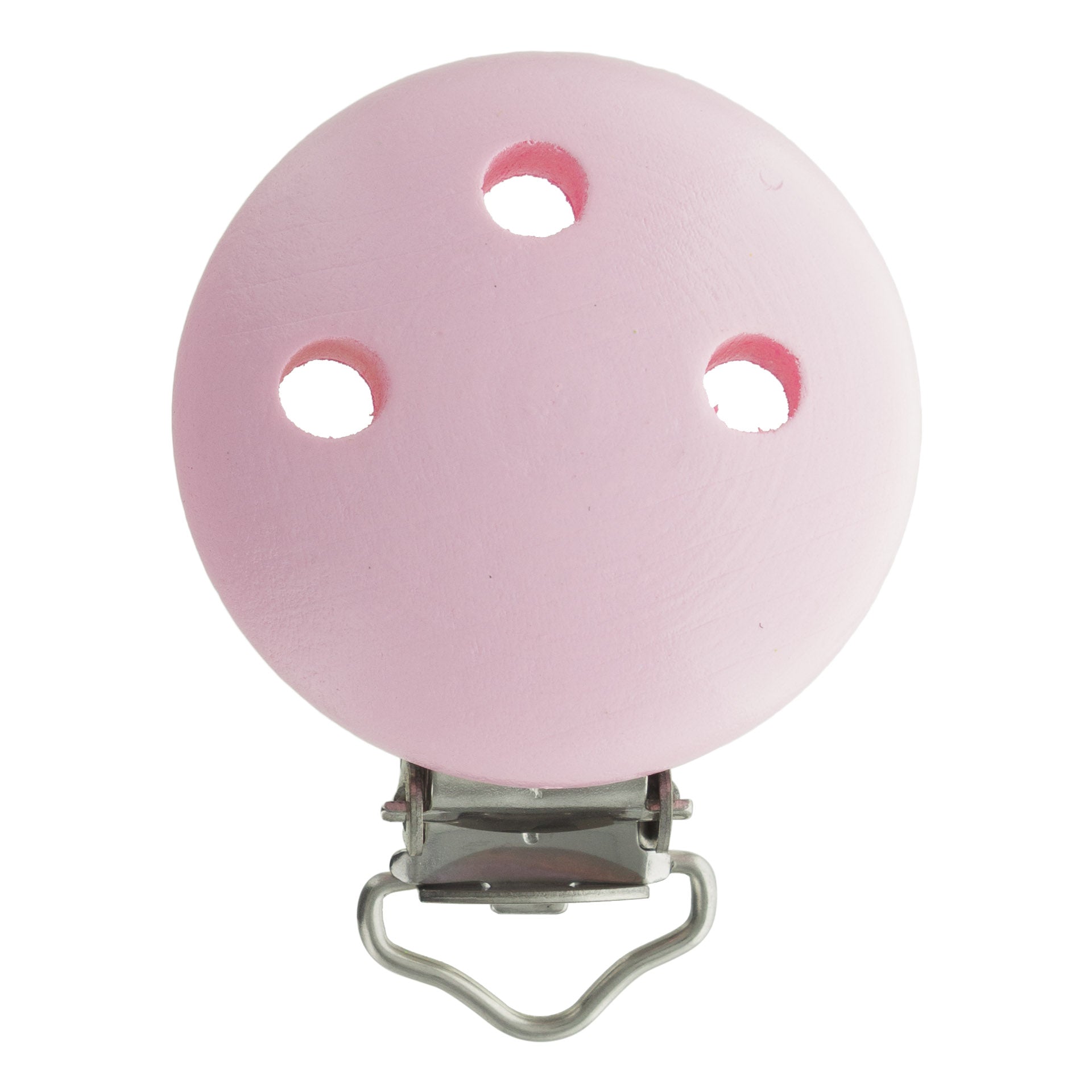 Attache-tétine clip en bois