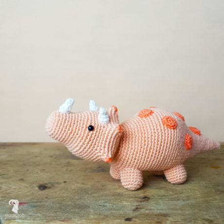 Kit crochet Dino Triceratops