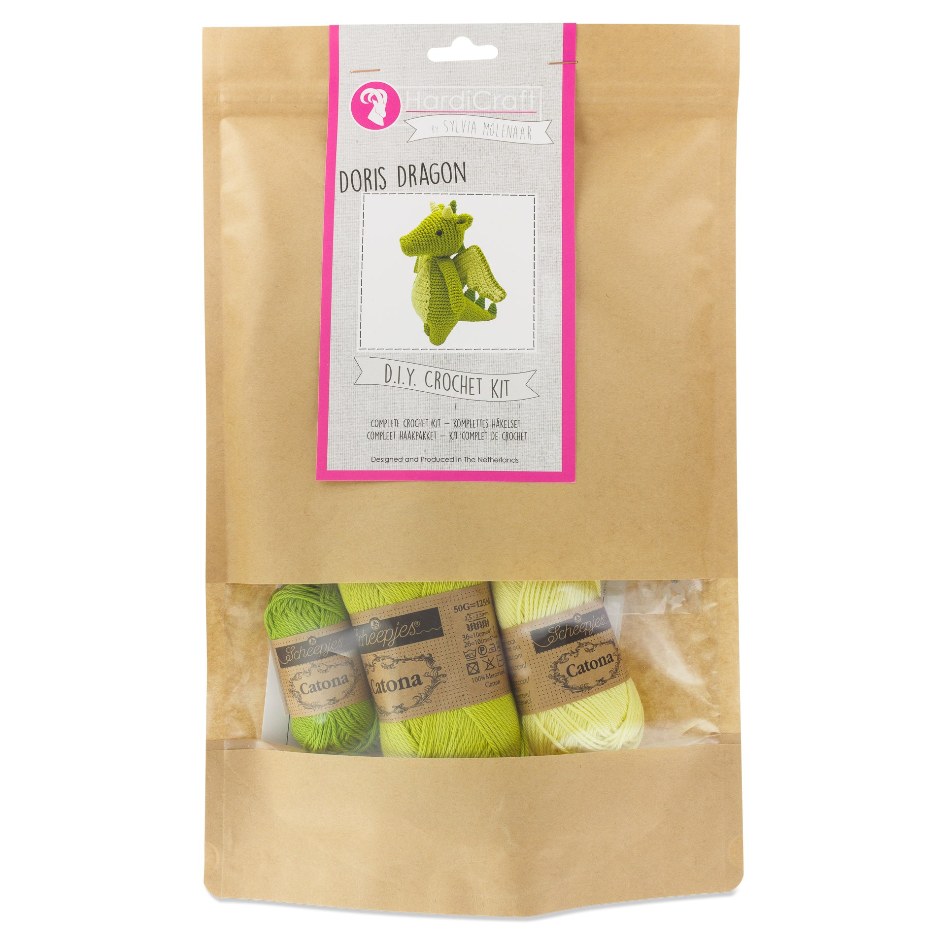 Kit crochet Doris le Dragon