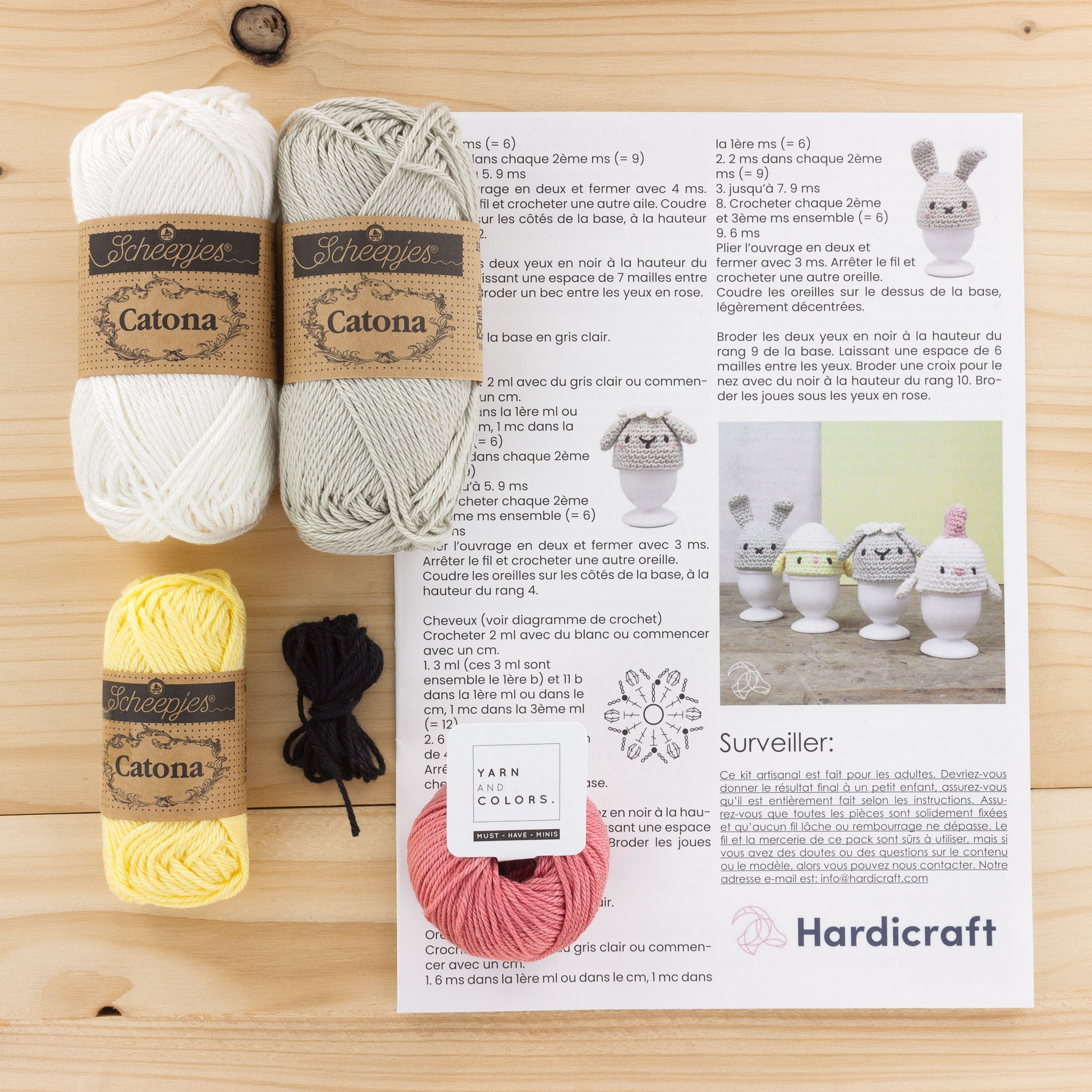 Kit crochet Oeufs à la coque