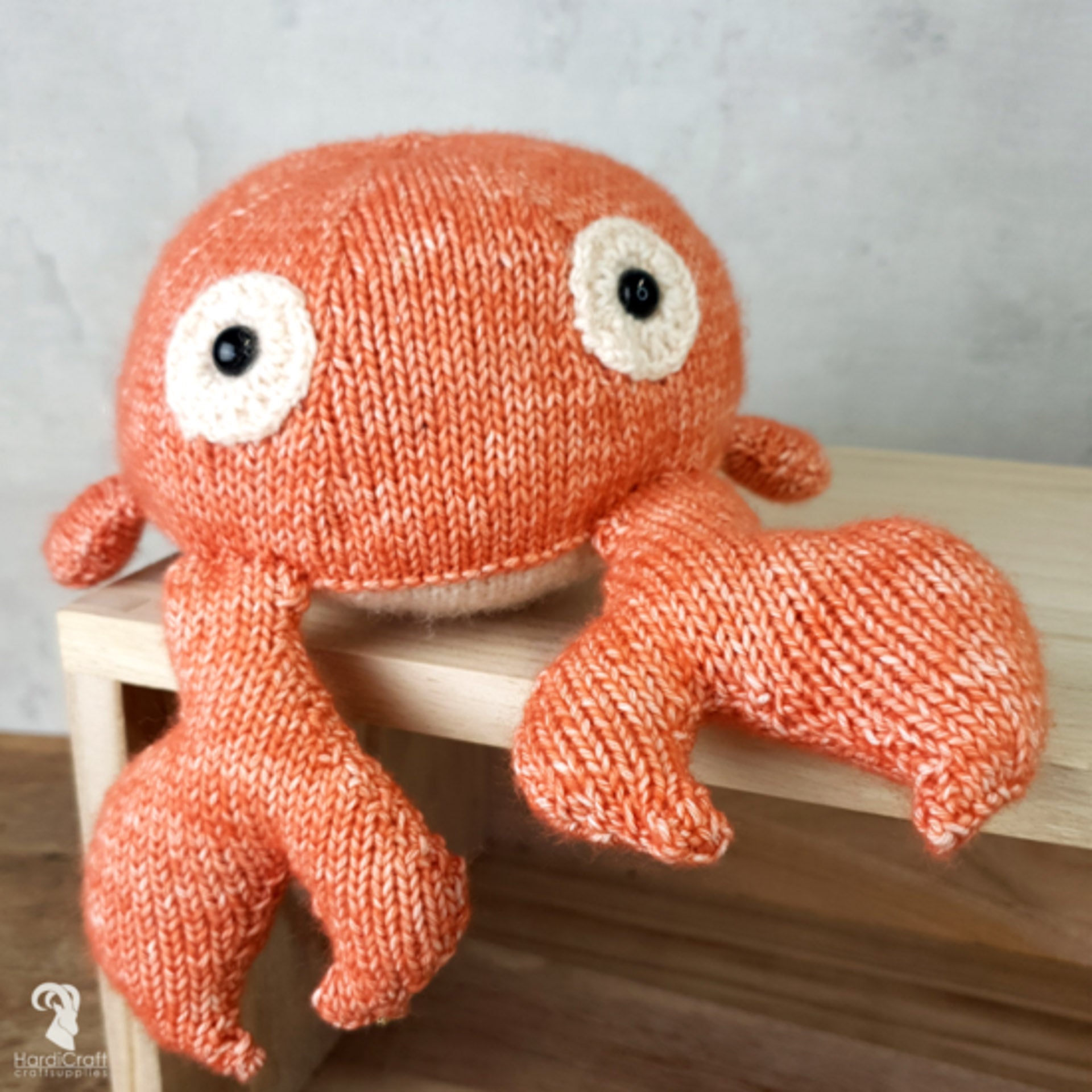 Kit tricot Karel le crabe