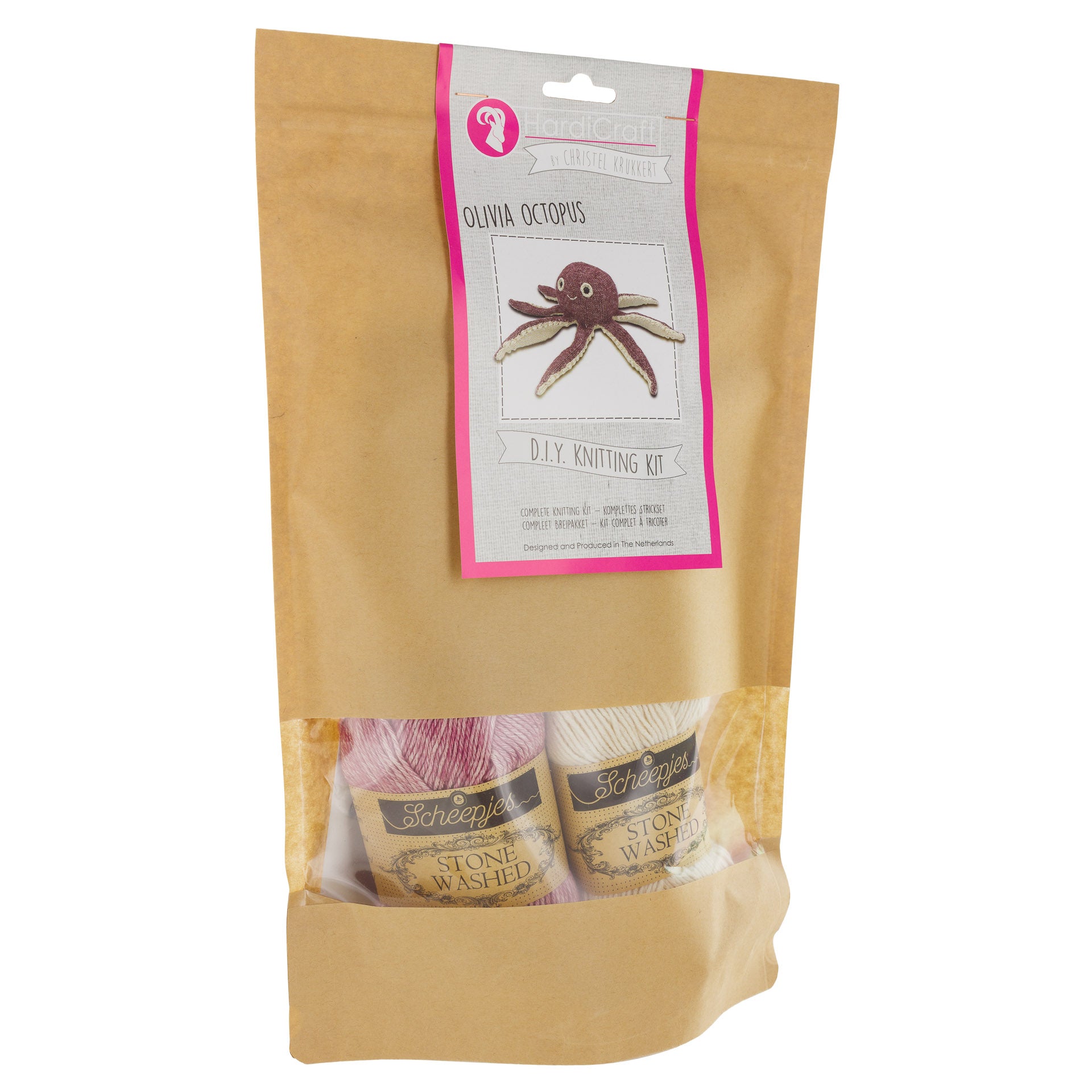 Kit tricot Olivia le poulpe