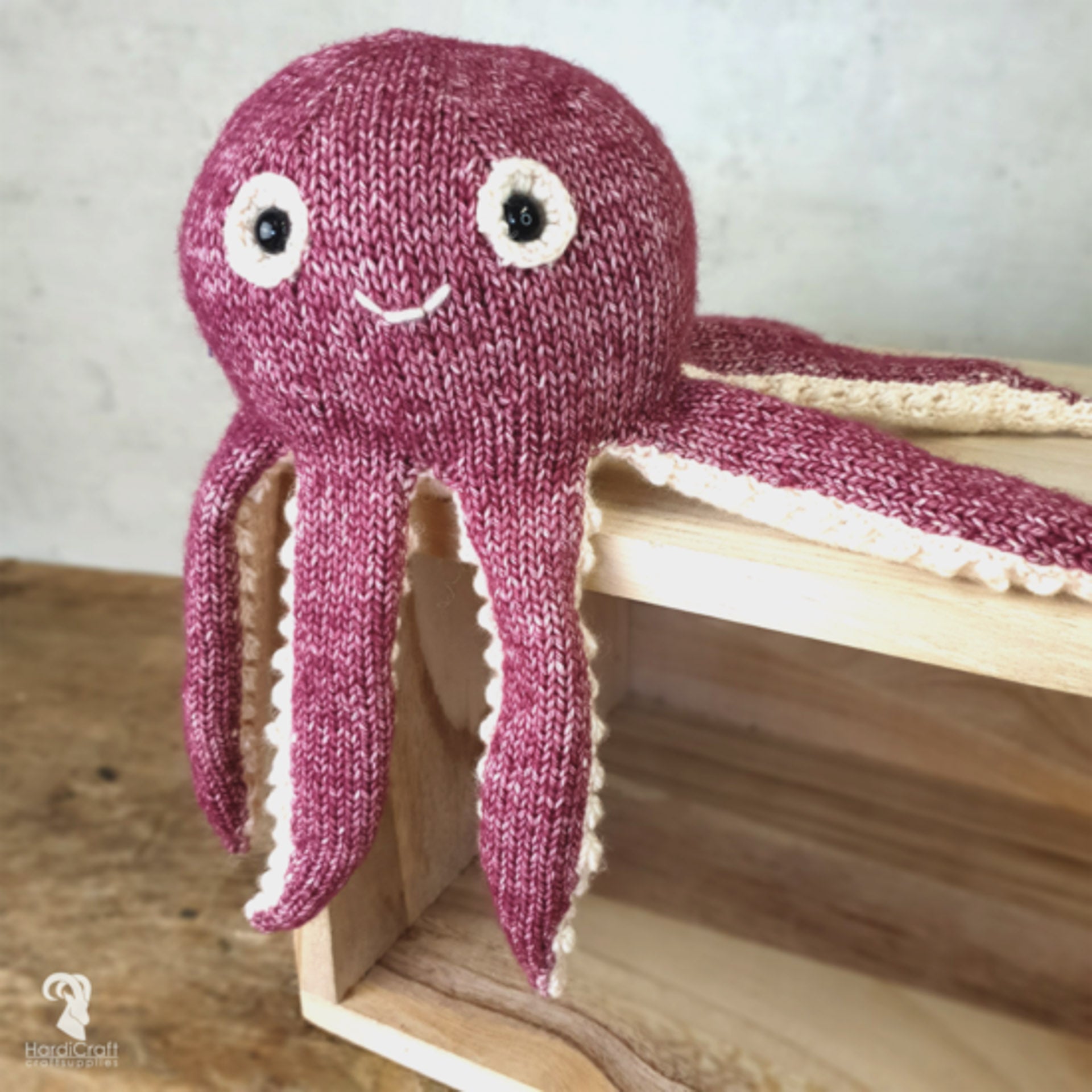 Kit tricot Olivia le poulpe