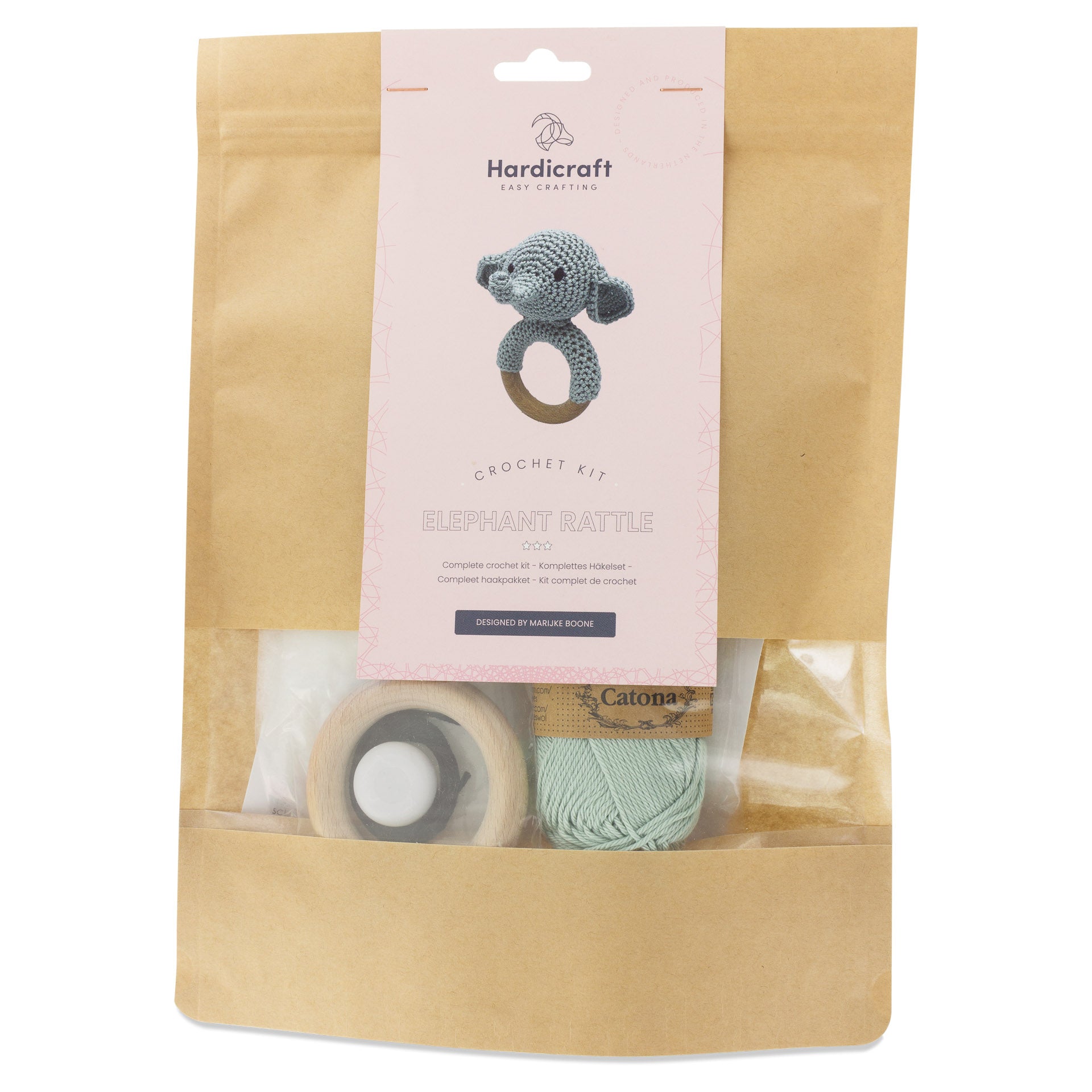 Kit crochet Elephant Rattle