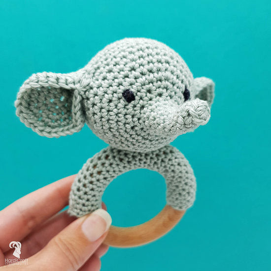 Kit crochet Elephant Rattle