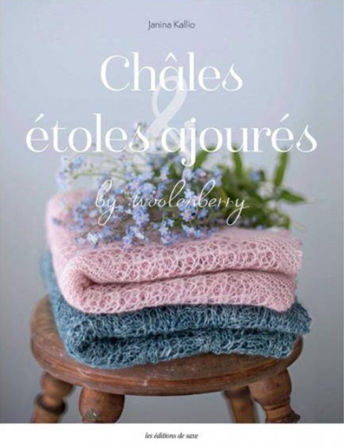 Châles & Étoles ajourées au Tricot