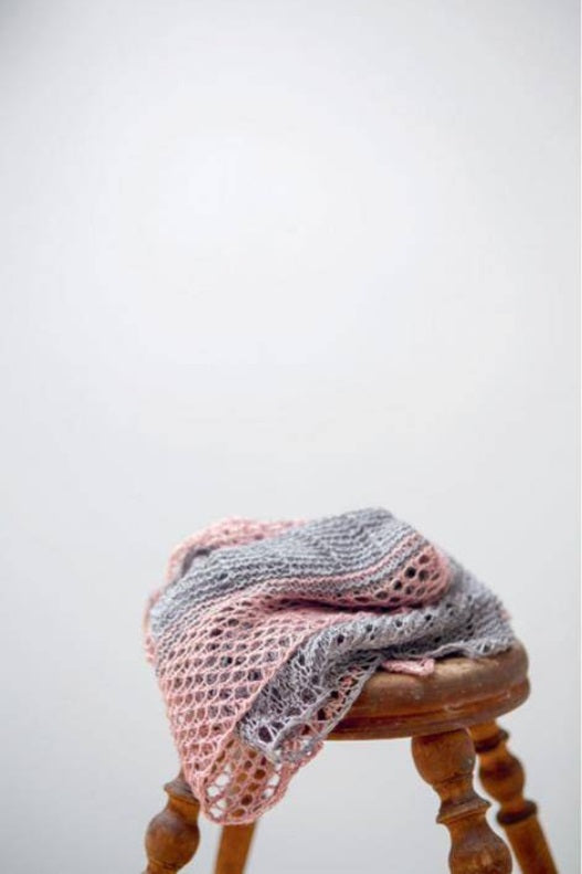 Châles & Étoles ajourées au Tricot