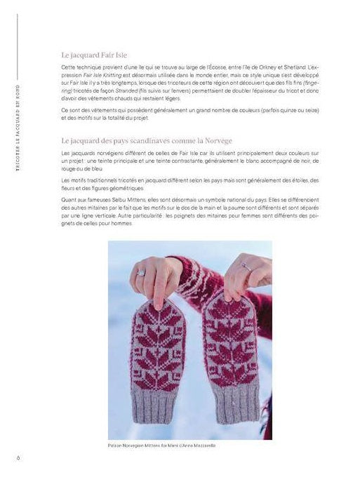 Tricoter le Jacquard en Rond