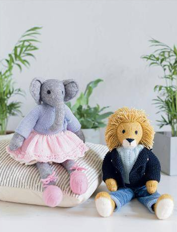 Animaux Sauvages au Tricot