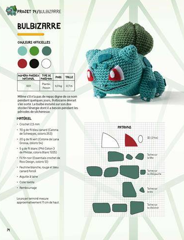 Pokémon au crochet !