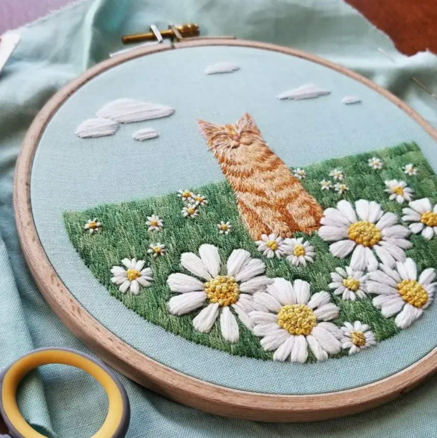 Kit broderie "Happy Place"