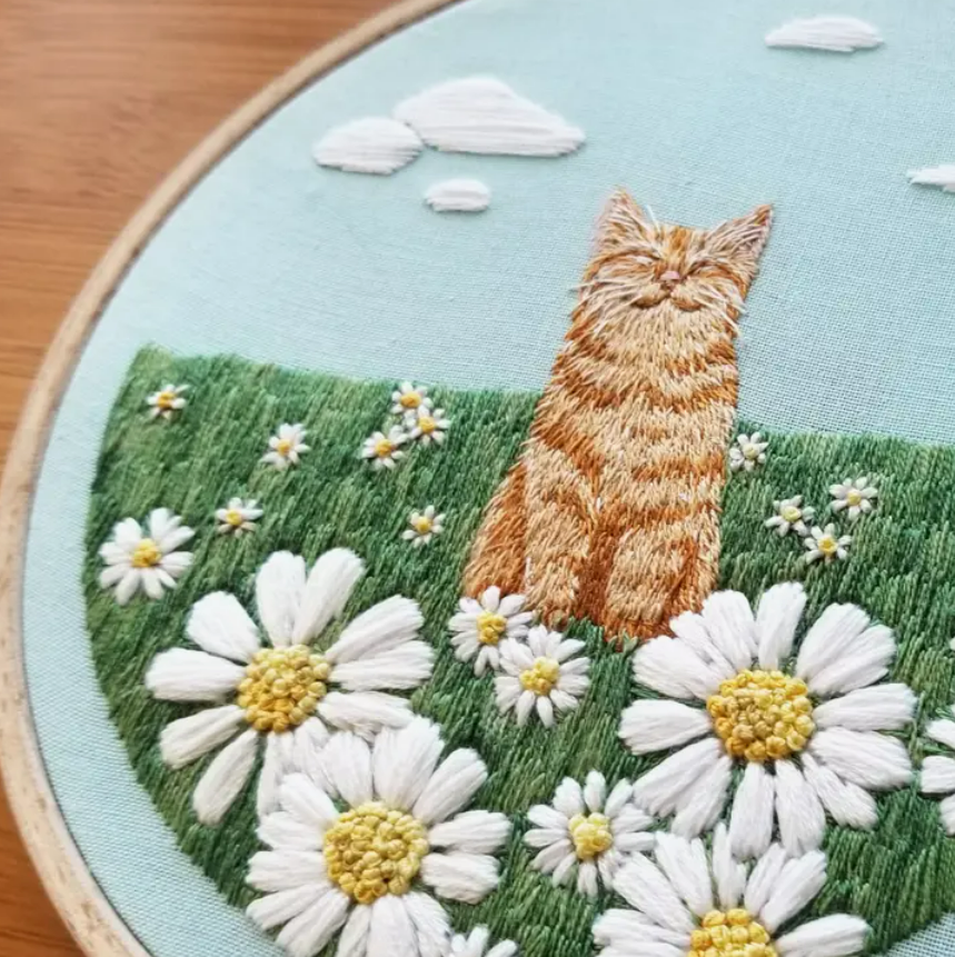 Kit broderie "Happy Place"