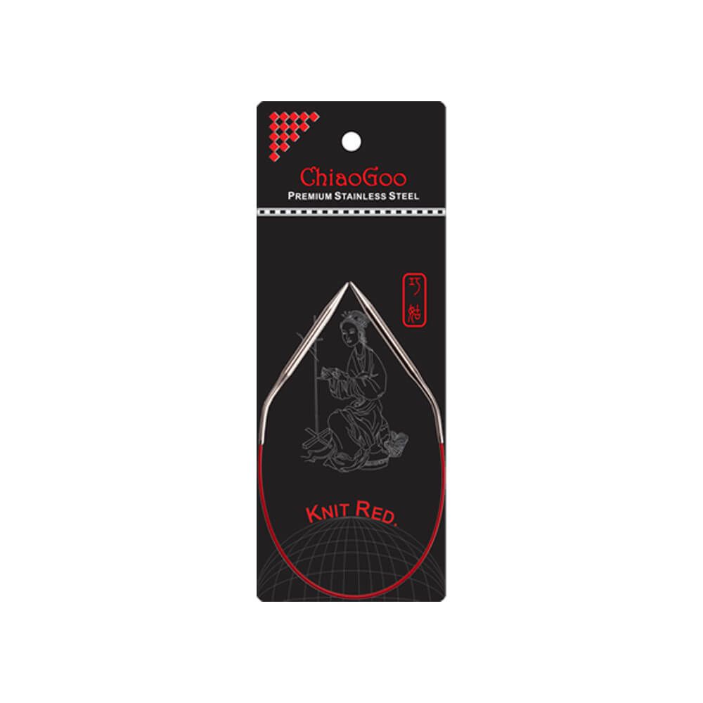 Aiguilles fixes 30 cm CHIAOGOO RED