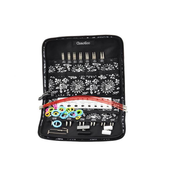 Set d'aiguilles interchangeables CHIAOGOO TWIST RED  2.75-5.00MM