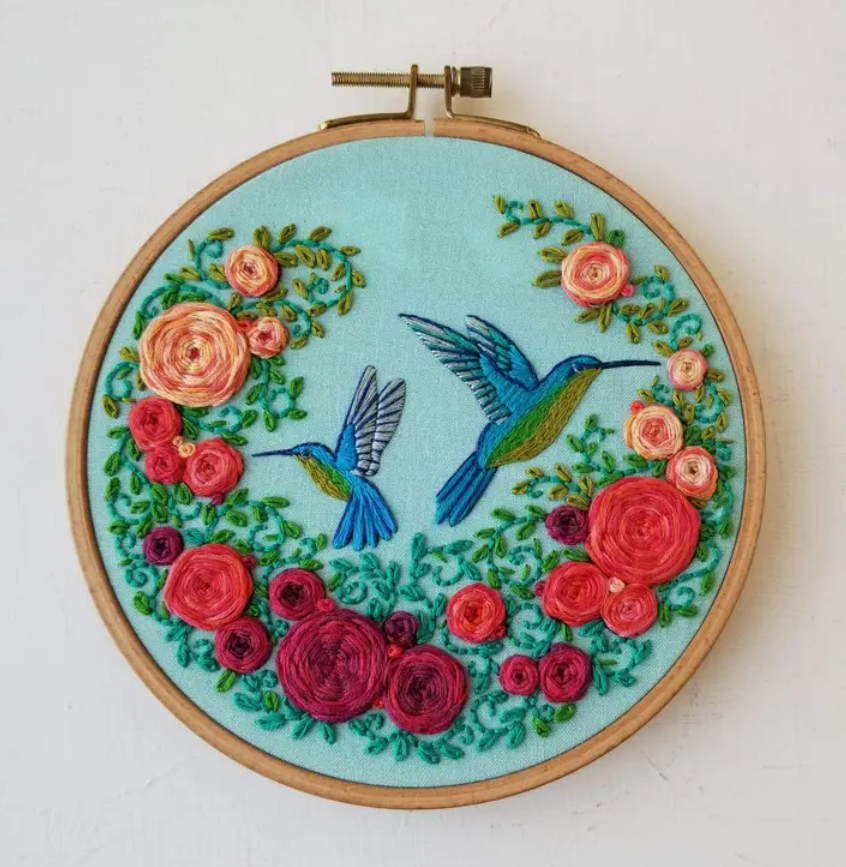 Kit broderie Colibri d'été