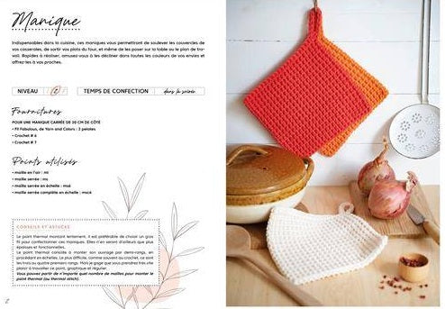 Crochet Zéro Déchet dans ma cuisine