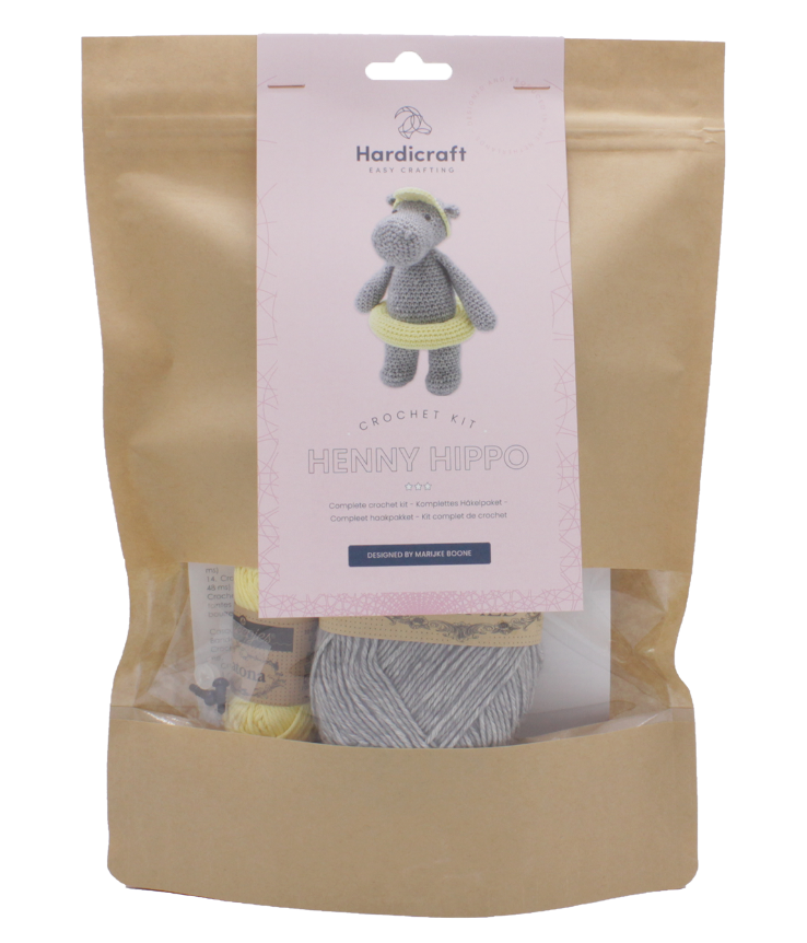 Kit crochet - Henny Hippo