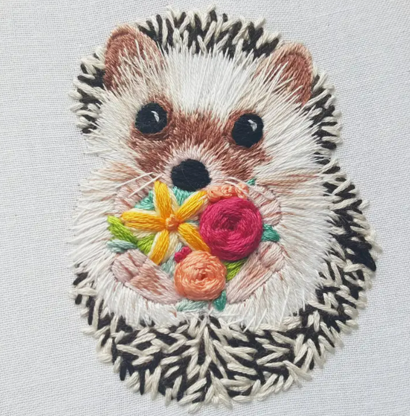 Kit broderie Hérisson