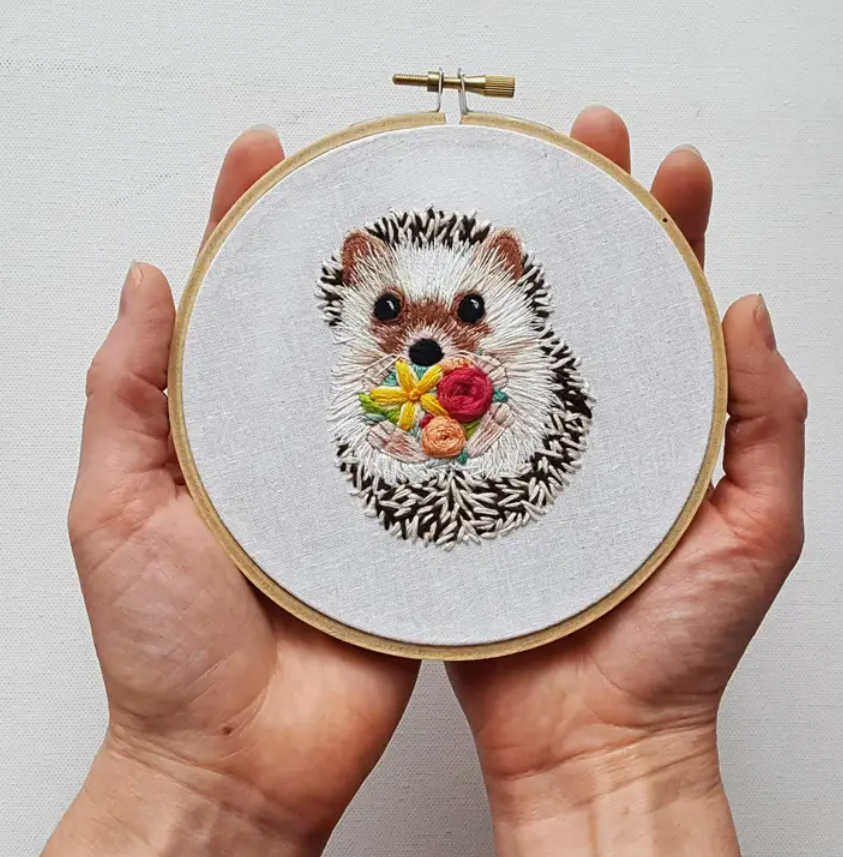 Kit broderie Hérisson