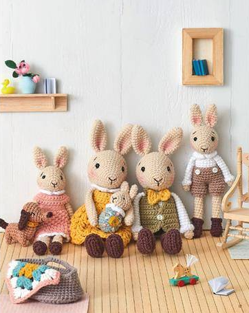 Tendres familles au crochet