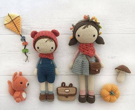 Les poupées de Lulu au crochet