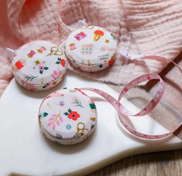 Mètre ruban motif couture