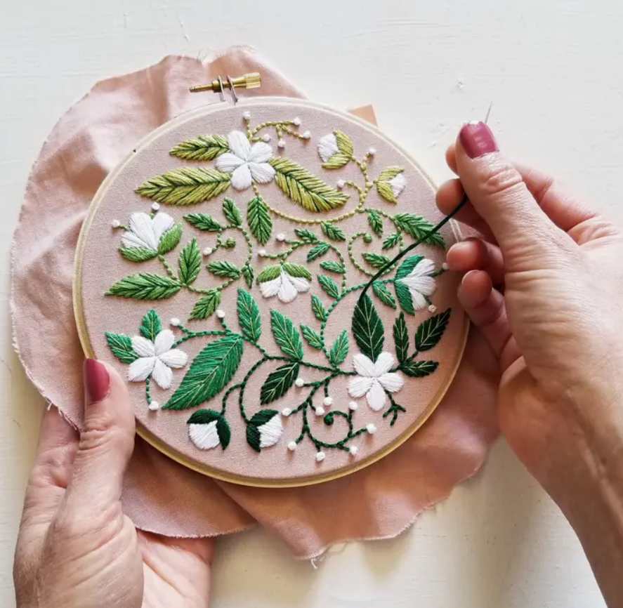 Kit broderie Blissful Blooms