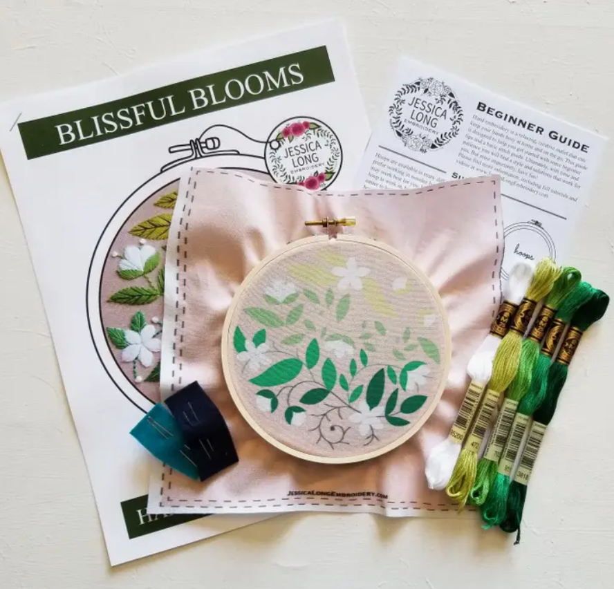 Kit broderie Blissful Blooms