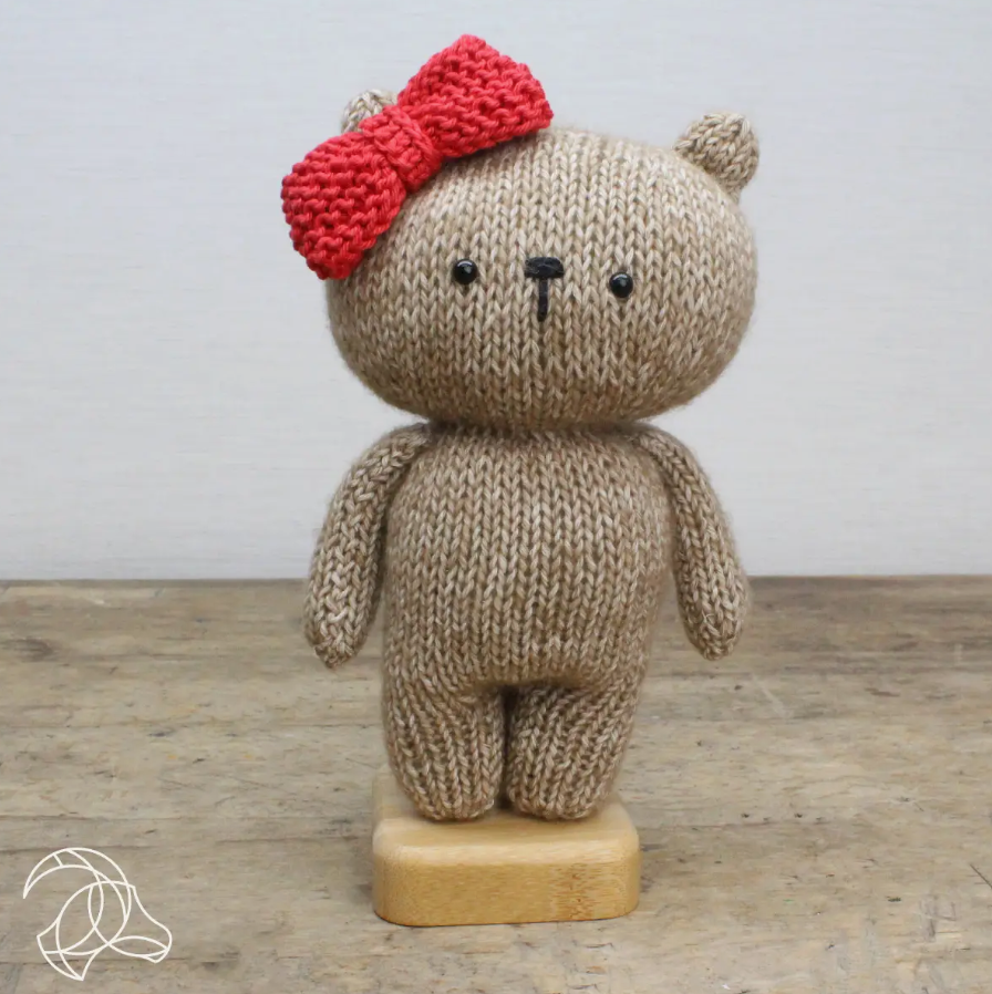 Kit tricot Ourson Noël