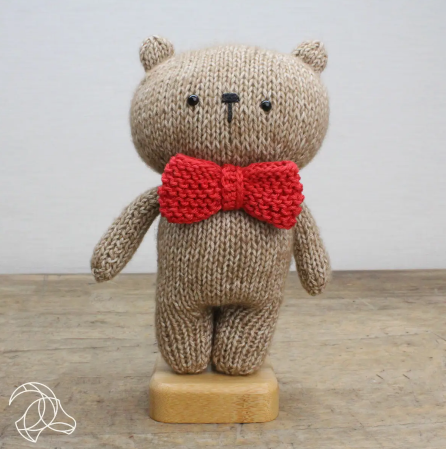 Kit tricot Ourson Noël
