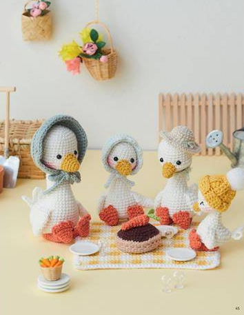 Tendres familles au crochet