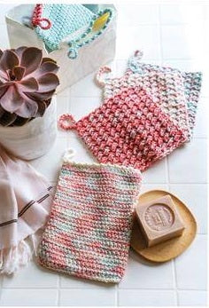 Crochet Zéro Déchet dans ma salle de bain