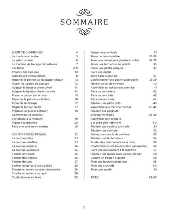 Le Petit Précis de Couture