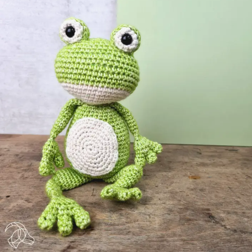 Kit crochet Vinny Frog
